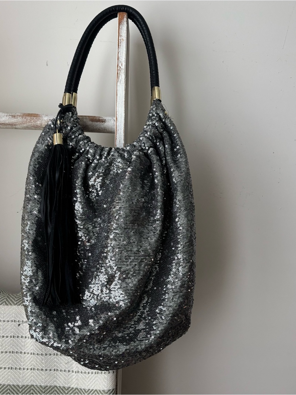 Y2K Steve Madden sequin bag
